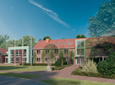 Statik für den Umbau des Rathauses in Großhansdorf, Schleswig-Holstein